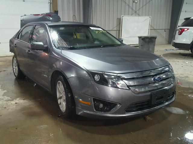 3FAHP0JG2CR192526 - 2012 FORD FUSION SEL GRAY photo 1