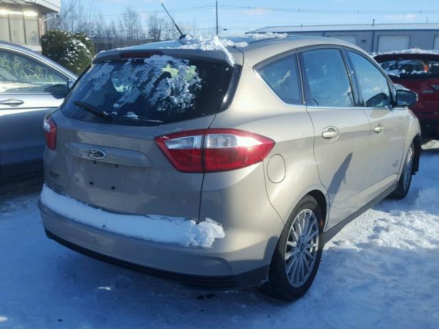 1FADP5CU4GL119743 - 2016 FORD C-MAX PREM GRAY photo 4