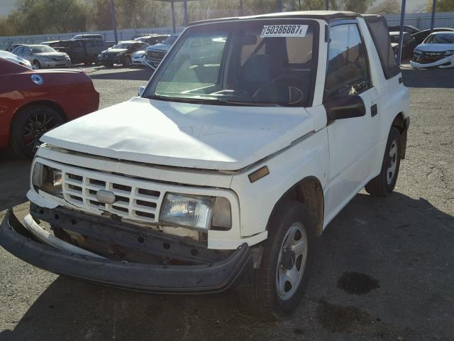 2CNBE18U3N6915717 - 1992 GEO TRACKER WHITE photo 2