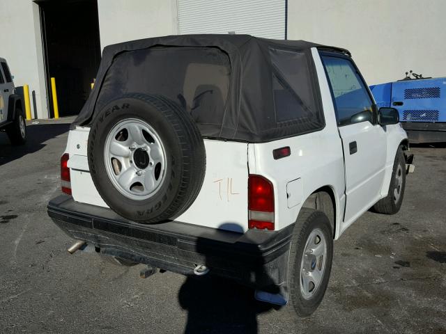 2CNBE18U3N6915717 - 1992 GEO TRACKER WHITE photo 4