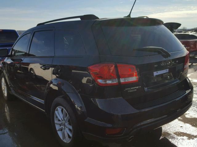 3C4PDCBG7DT716112 - 2013 DODGE JOURNEY SX BLACK photo 3