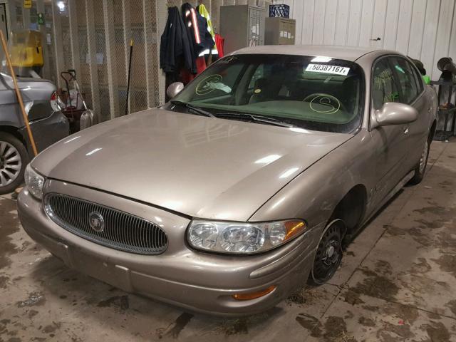 1G4HP54K72U249751 - 2002 BUICK LESABRE CU TAN photo 2