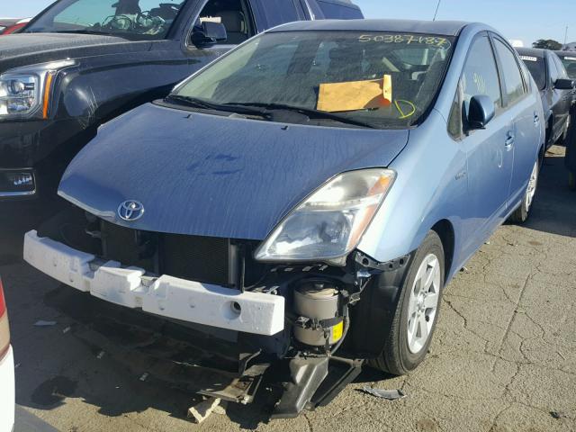 JTDKB20U563159136 - 2006 TOYOTA PRIUS BLUE photo 2