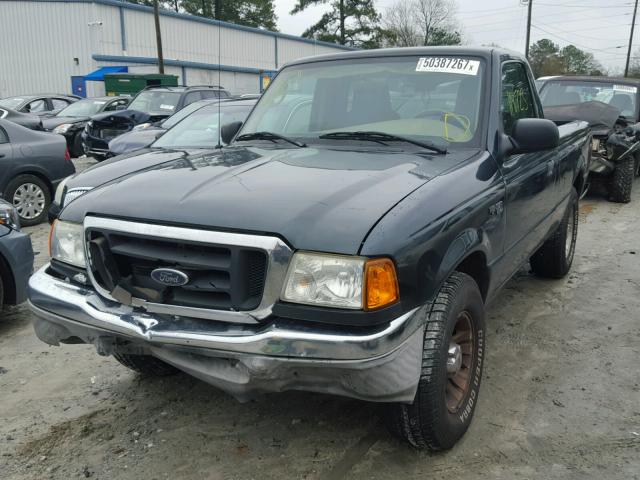 1FTYR10U45PA69189 - 2005 FORD RANGER GRAY photo 2