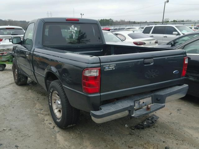 1FTYR10U45PA69189 - 2005 FORD RANGER GRAY photo 3