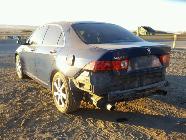 JH4CL95824C020115 - 2004 ACURA TSX BLUE photo 3