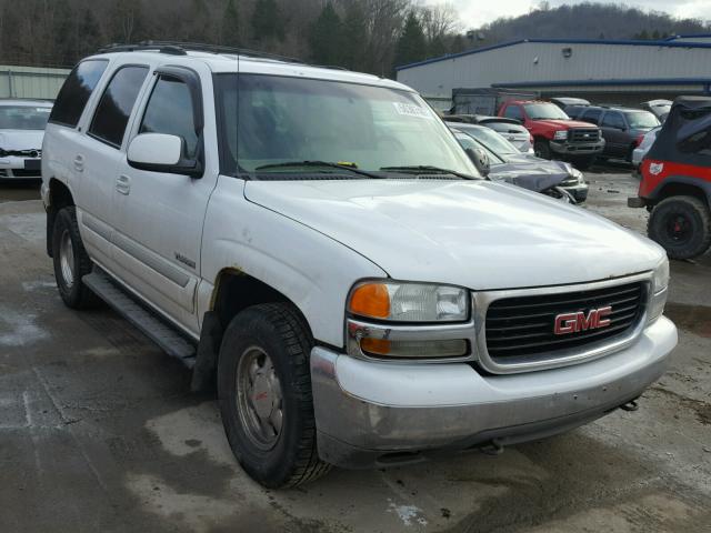 1GKEK13Z12J116647 - 2002 GMC YUKON WHITE photo 1