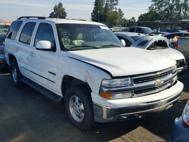 1GNEC13T41R204510 - 2001 CHEVROLET TAHOE C150 WHITE photo 1