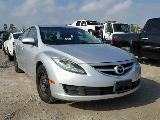 1YVHZ8BHXB5M29768 - 2011 MAZDA 6 I SILVER photo 1