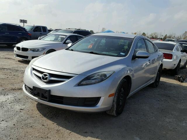 1YVHZ8BHXB5M29768 - 2011 MAZDA 6 I SILVER photo 2