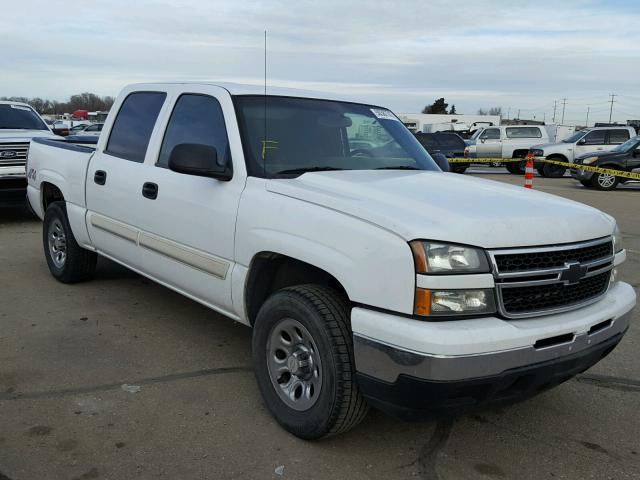 2GCEK13V361267126 - 2006 CHEVROLET SILVERADO WHITE photo 1