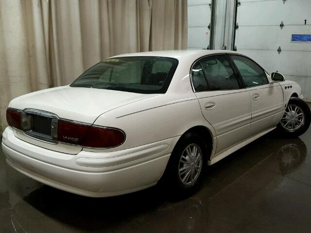 1G4HP52K144104694 - 2004 BUICK LESABRE CU WHITE photo 4