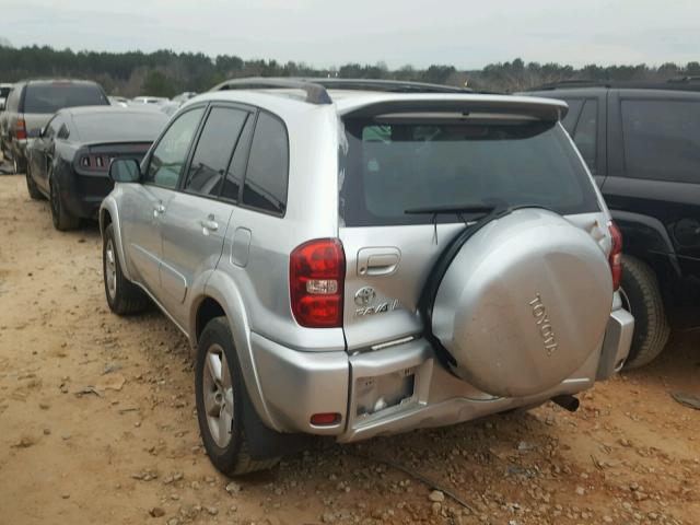 JTEHD20V656044082 - 2005 TOYOTA RAV4 SILVER photo 3