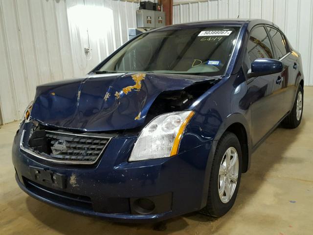 3N1AB61E67L726019 - 2007 NISSAN SENTRA 2.0 BLUE photo 2