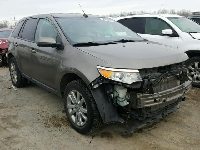 2FMDK4JC4DBA86814 - 2013 FORD EDGE SEL TAN photo 1