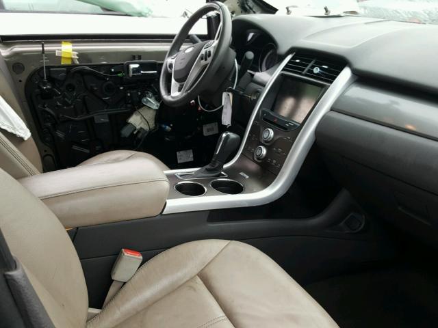 2FMDK4JC4DBA86814 - 2013 FORD EDGE SEL TAN photo 5