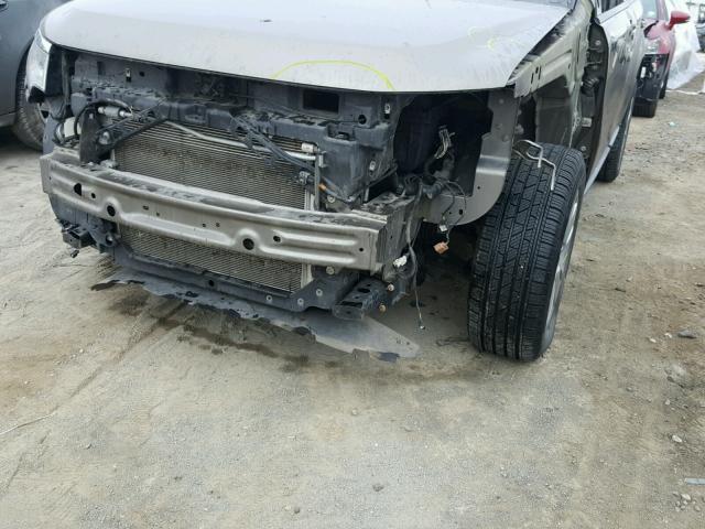 2FMDK4JC4DBA86814 - 2013 FORD EDGE SEL TAN photo 9