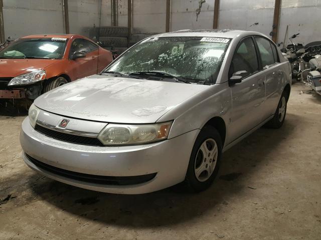 1G8AJ52F23Z142456 - 2003 SATURN ION LEVEL SILVER photo 2