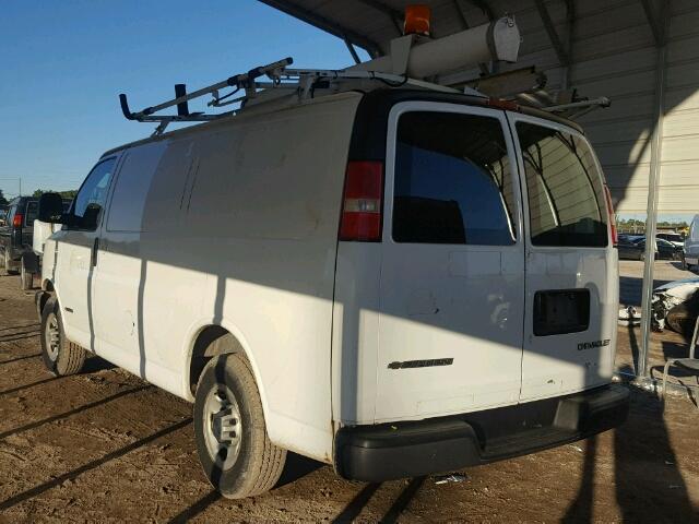 1GCGG25VX61174154 - 2006 CHEVROLET EXPRESS G2 WHITE photo 3