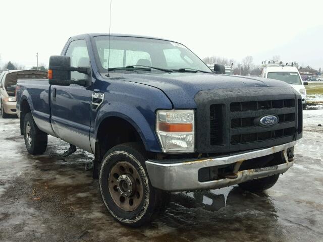 1FTNF21548EC46199 - 2008 FORD F250 SUPER BLUE photo 1