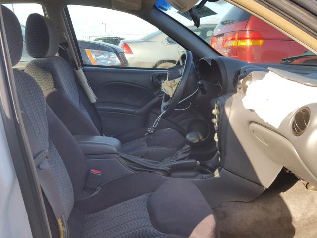 1G2NF52E13M717177 - 2003 PONTIAC GRAND AM S WHITE photo 5