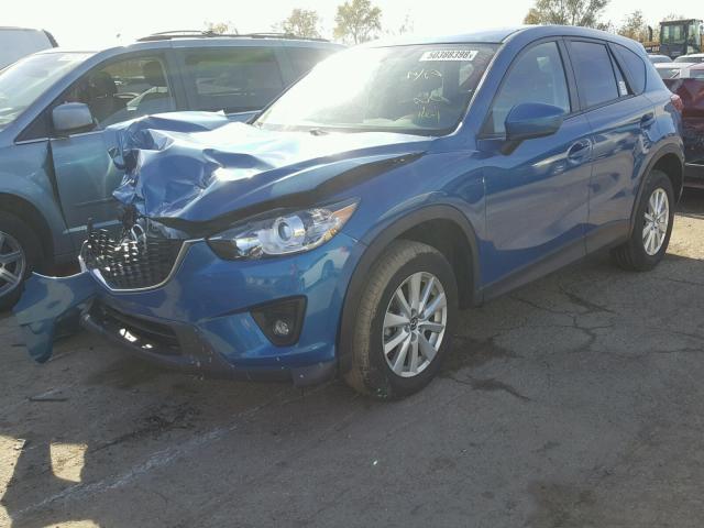 JM3KE2CE5D0146078 - 2013 MAZDA CX-5 TOURI BLUE photo 2