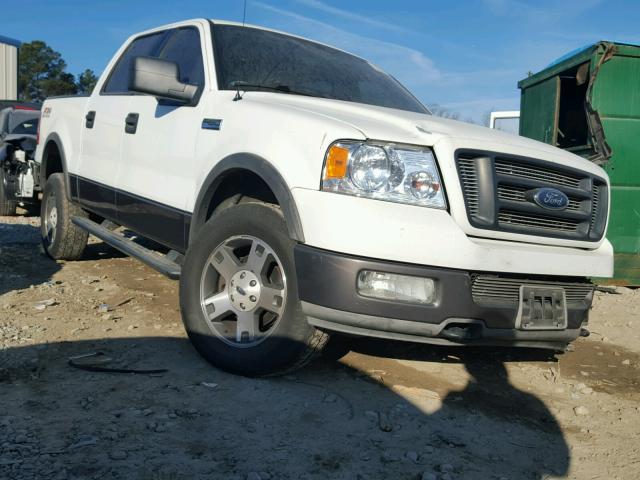 1FTPW14504KD50344 - 2004 FORD F150 SUPER WHITE photo 1