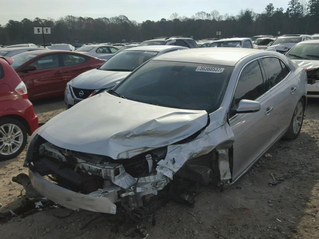 1G11H5SA1DF268566 - 2013 CHEVROLET MALIBU LTZ 银色 照片 2