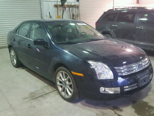 3FAHP08Z89R146120 - 2009 FORD FUSION SEL BLUE photo 1