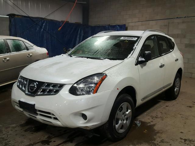 JN8AS5MV3FW759396 - 2015 NISSAN ROGUE SELE WHITE photo 2