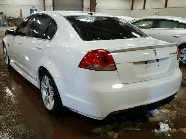 6G2ER57728L137082 - 2008 PONTIAC G8 WHITE photo 3