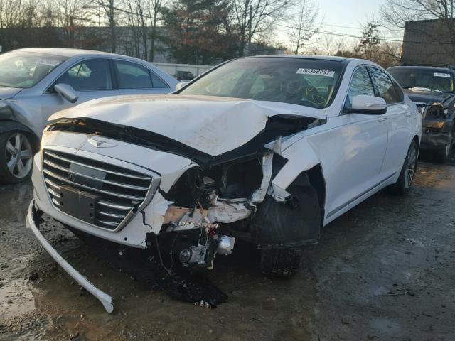 KMHGN4JE5GU115192 - 2016 HYUNDAI GENESIS 3. WHITE photo 2