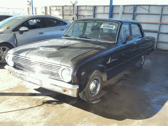 3H02F203399 - 1963 FORD FALCON BLACK photo 2