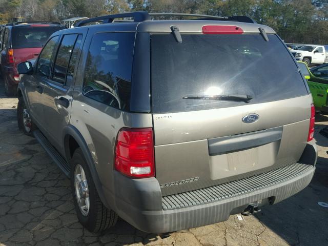 1FMZU62K44ZA19757 - 2004 FORD EXPLORER X GRAY photo 3