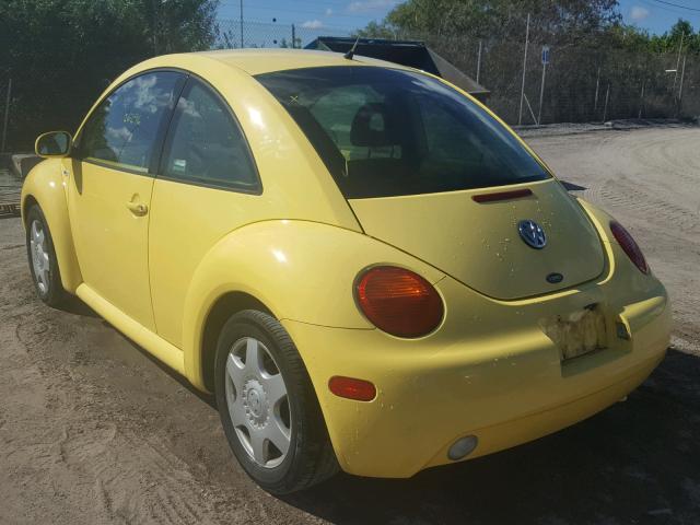 3VWCK21C41M431089 - 2001 VOLKSWAGEN NEW BEETLE Sarı foto 3