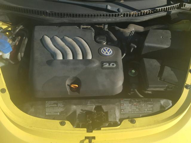 3VWCK21C41M431089 - 2001 VOLKSWAGEN NEW BEETLE Sarı foto 7