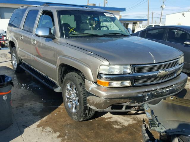 3GNEC16TXYG206199 - 2000 CHEVROLET SUBURBAN C BROWN photo 1