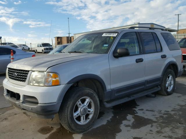 1FMZU63K43ZA15091 - 2003 FORD EXPLORER X SILVER photo 2