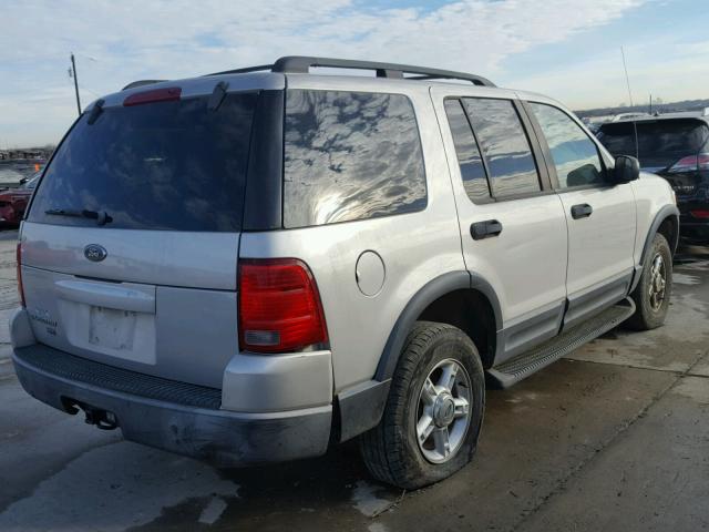 1FMZU63K43ZA15091 - 2003 FORD EXPLORER X SILVER photo 4