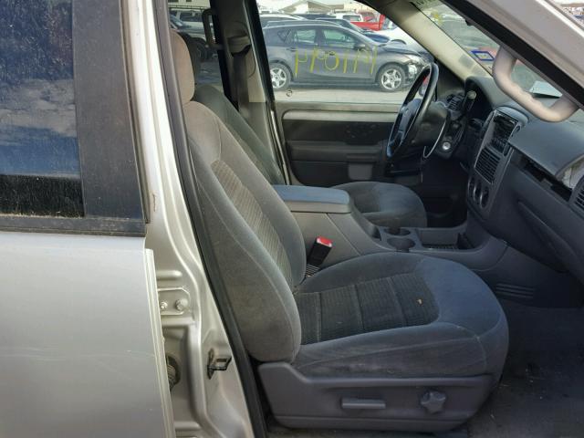 1FMZU63K43ZA15091 - 2003 FORD EXPLORER X SILVER photo 5