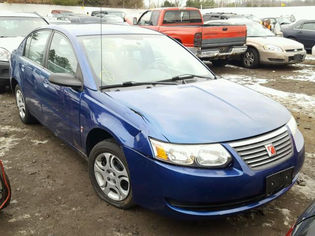 1G8AJ52F25Z146011 - 2005 SATURN ION LEVEL BLUE photo 1