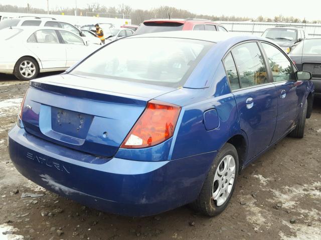 1G8AJ52F25Z146011 - 2005 SATURN ION LEVEL BLUE photo 4