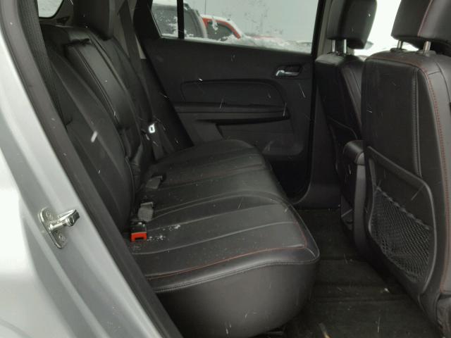 2GKALWEK5C6231646 - 2012 GMC TERRAIN SL SILVER photo 6