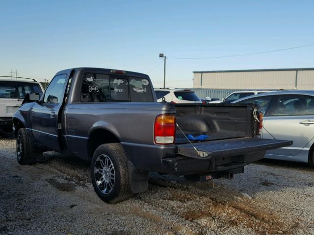 1FTYR10U1WUA82582 - 1998 FORD RANGER GRAY photo 3