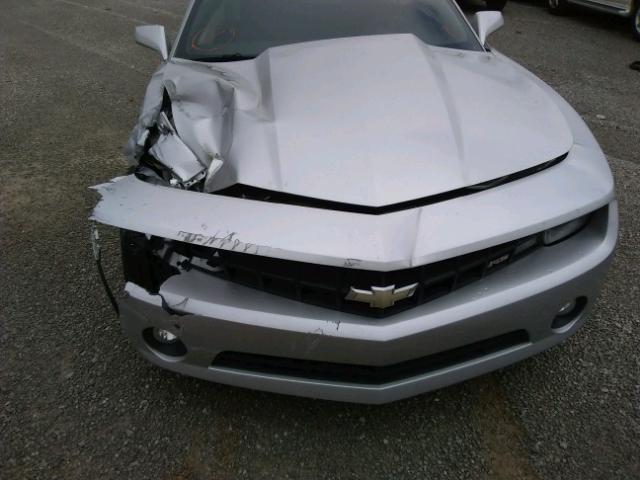 2G1FB1ED5B9141461 - 2011 CHEVROLET CAMARO LT SILVER photo 7