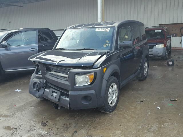 5J6YH18396L016215 - 2006 HONDA ELEMENT LX BLACK photo 2