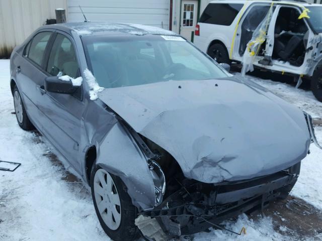 3FAHP06Z47R216521 - 2007 FORD FUSION S GRAY photo 1