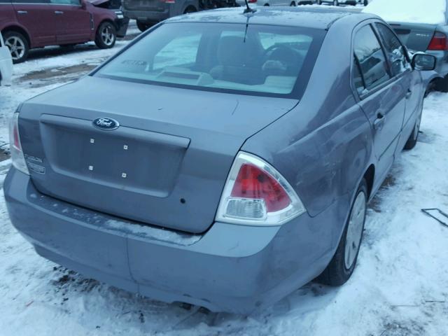 3FAHP06Z47R216521 - 2007 FORD FUSION S GRAY photo 4