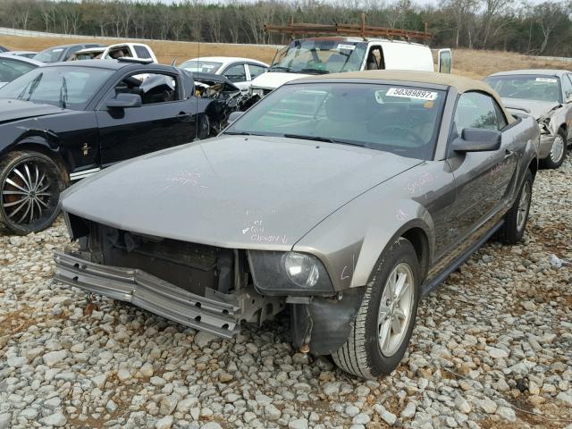 1ZVFT84N155225072 - 2005 FORD MUSTANG BROWN photo 2