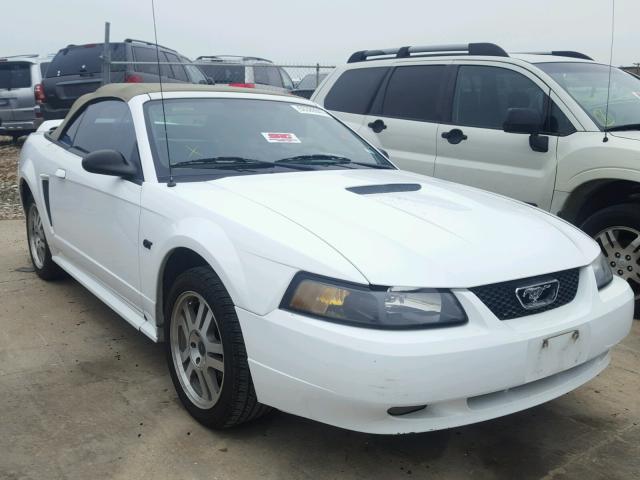 1FAFP45X2YF305002 - 2000 FORD MUSTANG GT WHITE photo 1